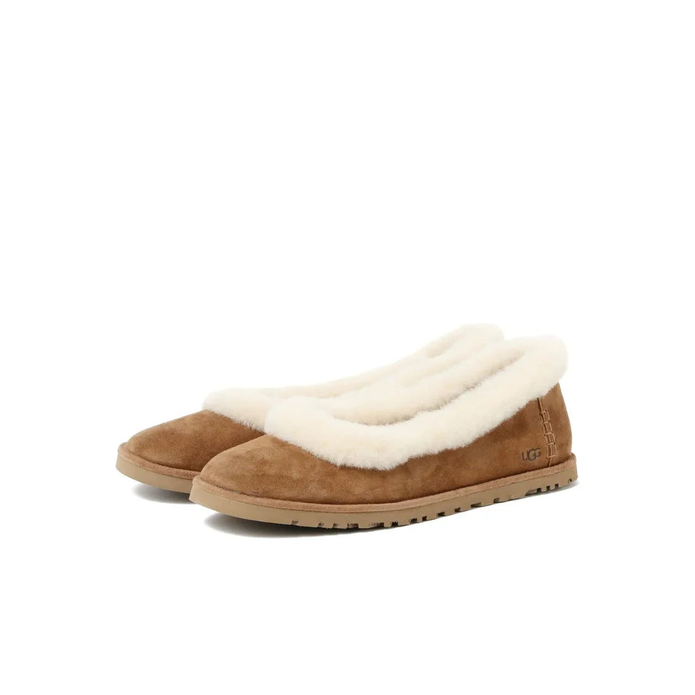 UGG Zora Ballet Flat Chestnut