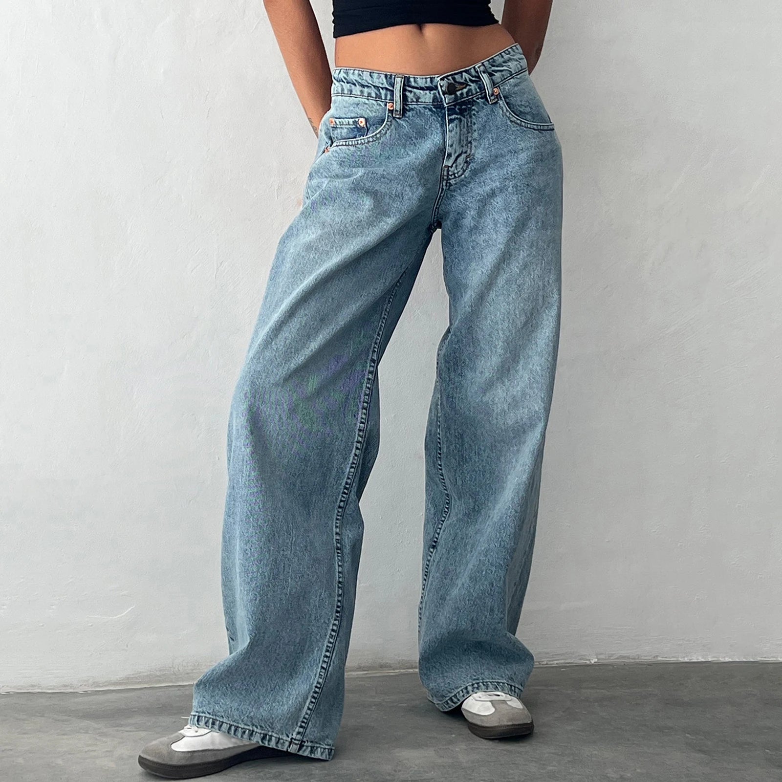 Loose Fit Denim Jeans